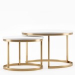 Couchtisch 2in1 Marco Glamour exklusives Wohnzimmer weiß glänzend matt