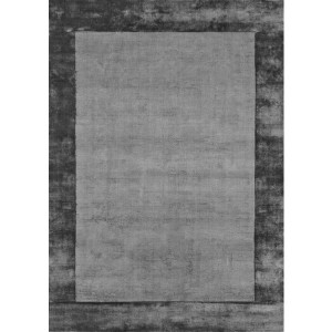 Teppich ARACELIS STEEL GRAY elegant 160x230 200x300 für Schlafzimmer