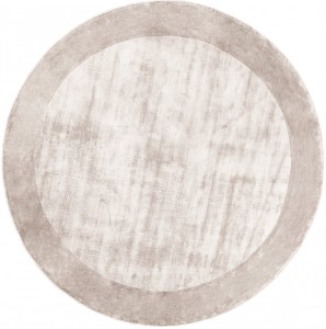 Teppich TERE SILVER RUNDE Original-Design handgefertigt
