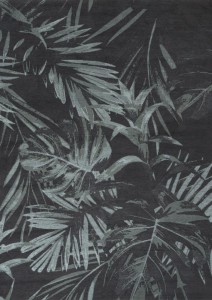 JUNGLE GREEN moderner Designteppich