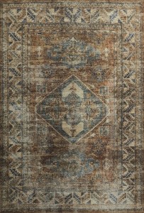 Teppich PERSIAN BROWN Design leicht zu reinigen für Wohnzimmer