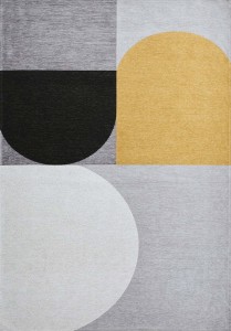Teppich SILVA YELLOW modern, leicht zu reinigen 160x230