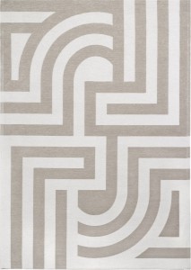 Teppich TIFFANY BEIGE modern für Schlafzimmer Wohnzimmer