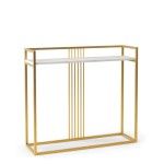 Klara Mdf-Konsole lackiert Loft-Stil Glamour