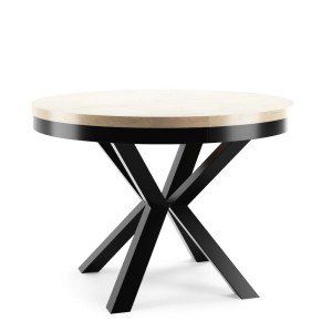 Runder Tisch Norway ausziehbar Loft modern
