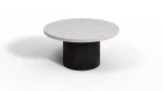Couchtisch Avila runder architektonischer Mikrozement-Beton Countertop für Loft-Art-Maß