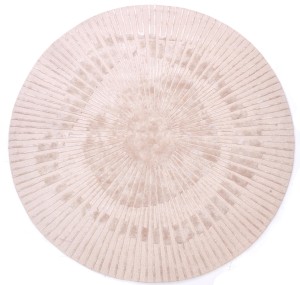 Teppich RADIUS Beige Buche fargotex rund