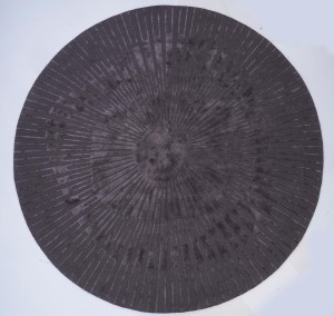 Teppich RADIUS Dark Grey rund 200cm 250 cm