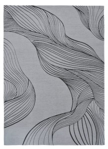 Teppich LIPARI grau fargotex für Schlafzimmer 160x230