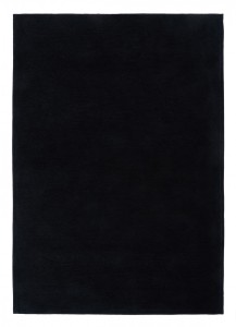 Teppich BASIC black für Wohnzimmer Teppich Dekor 160x230