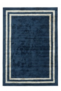 Teppich PIAZZA BLUE 160x230 in Blautönen