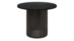 Pinky runder Tisch auf Metallbein-Fass-Art mit festem Holz Countertop