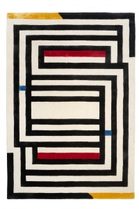 Teppich MAZE BLACK 200x300 modern