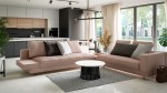 Runder Couchtisch für das Wohnzimmer Norway fi 58, 75, 90 cm in den Farben: Gold Craft Oak, Lancelot, Cashmere und weitere (1)