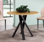Runder Couchtisch für das Wohnzimmer Norway fi 58, 75, 90 cm in den Farben: Gold Craft Oak, Lancelot, Cashmere und weitere (1) (1) (1) (1) (1)