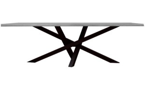 MATT-Tabelle für Maß Beton cire Design schwarz